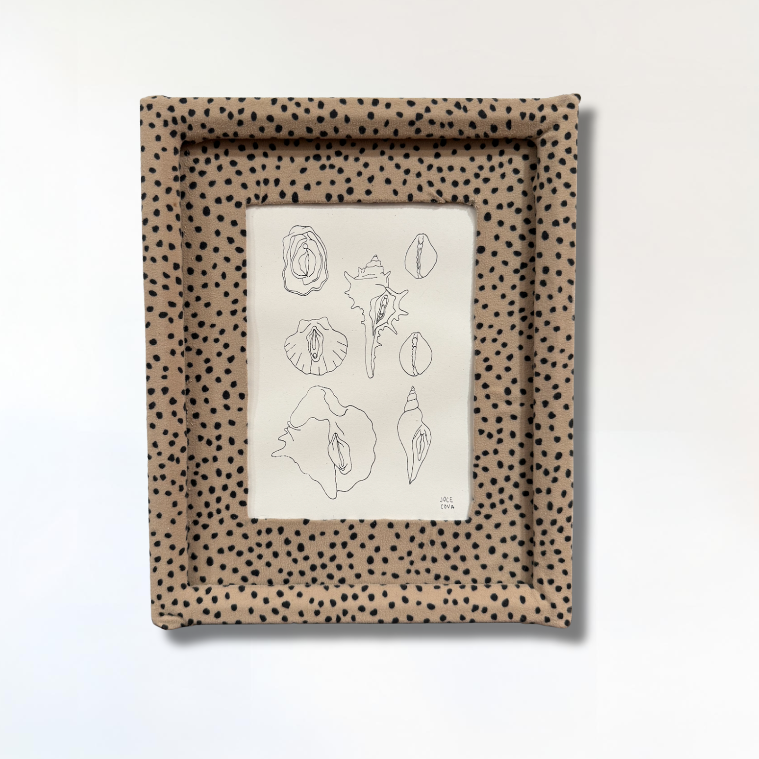 Sally's Seashells Original Drawing