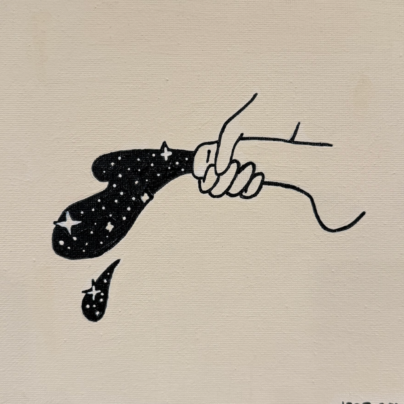 Space Dick Original Painting