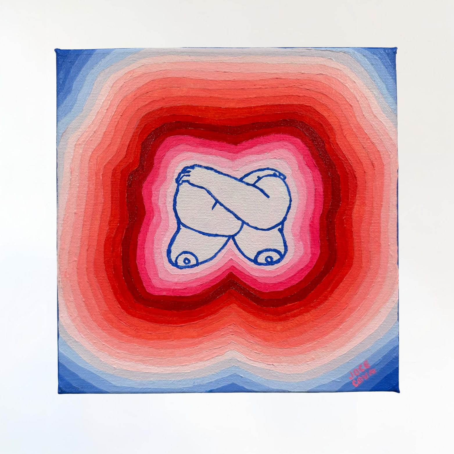 Self Love Gradient I Original Painting