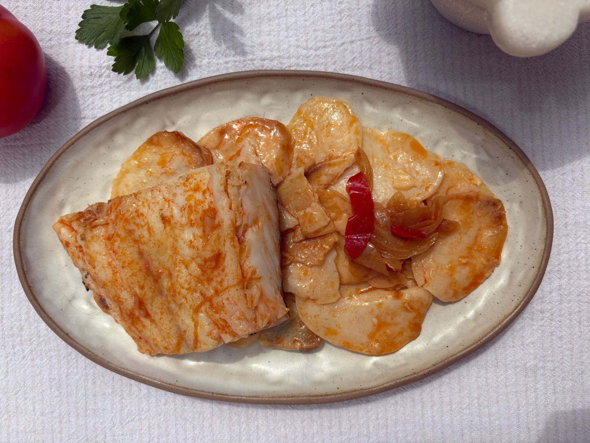 Bacalao a la gallega c/ patatas