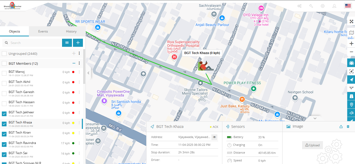 Bharat GPS - Mobile Tracker Application