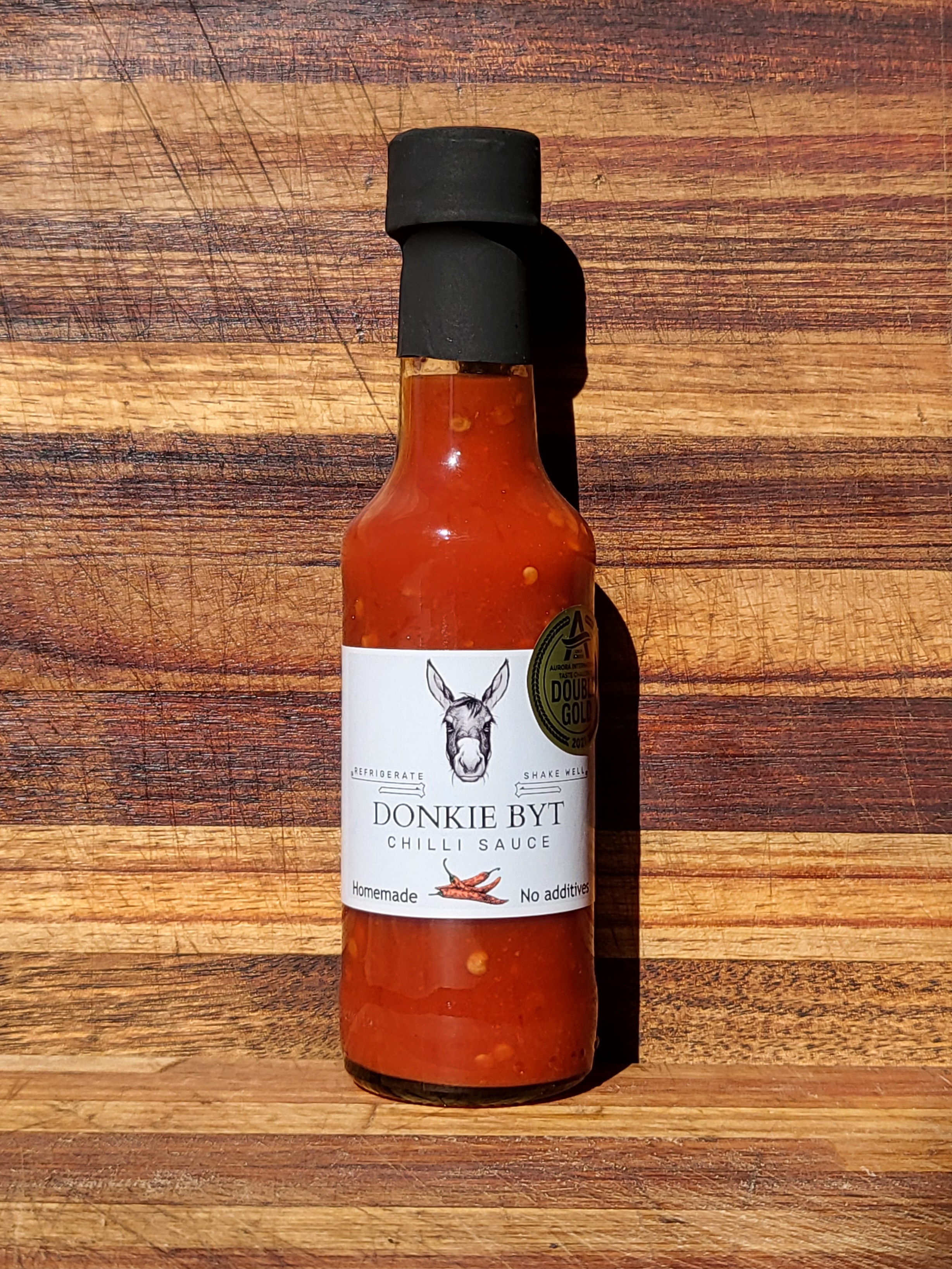 New Label - Donkiebyt Chilli Sauce