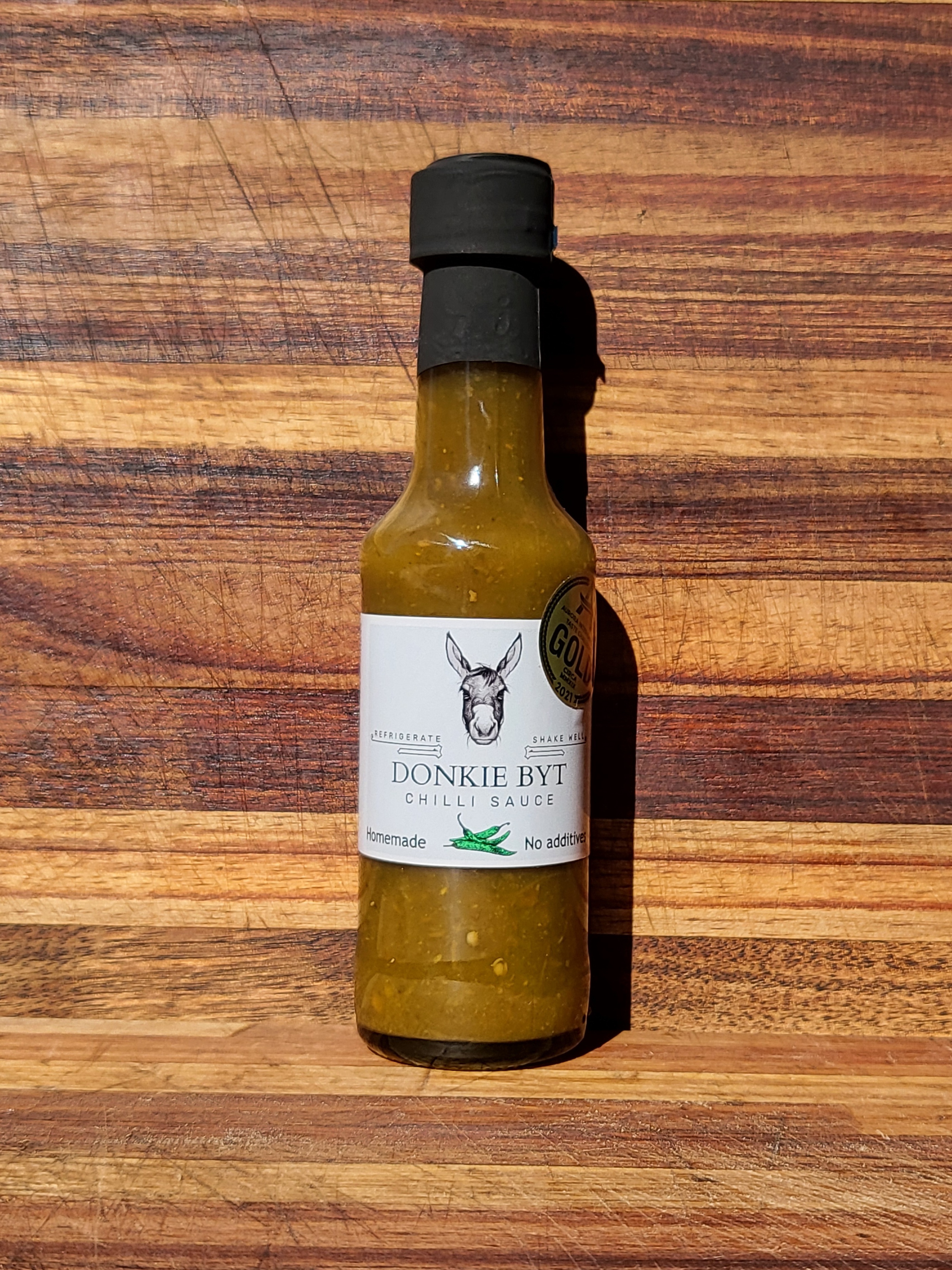 New Label - Donkiebyt Chilli Sauce