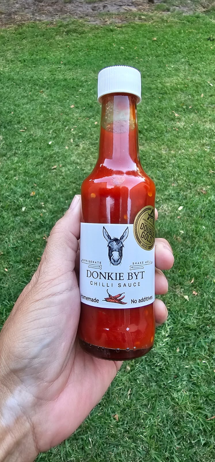 New Label - Donkiebyt Chilli Sauce