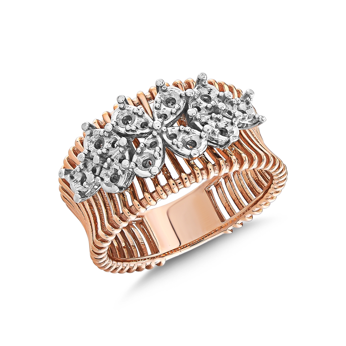 Rose Gold Diamond Ring