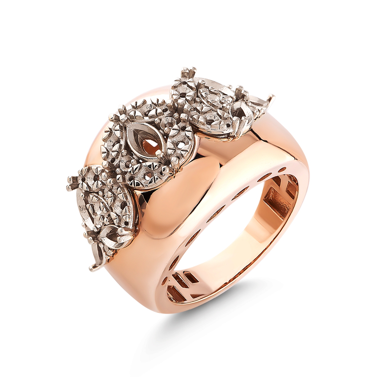Rose Gold Vintage Style Ring
