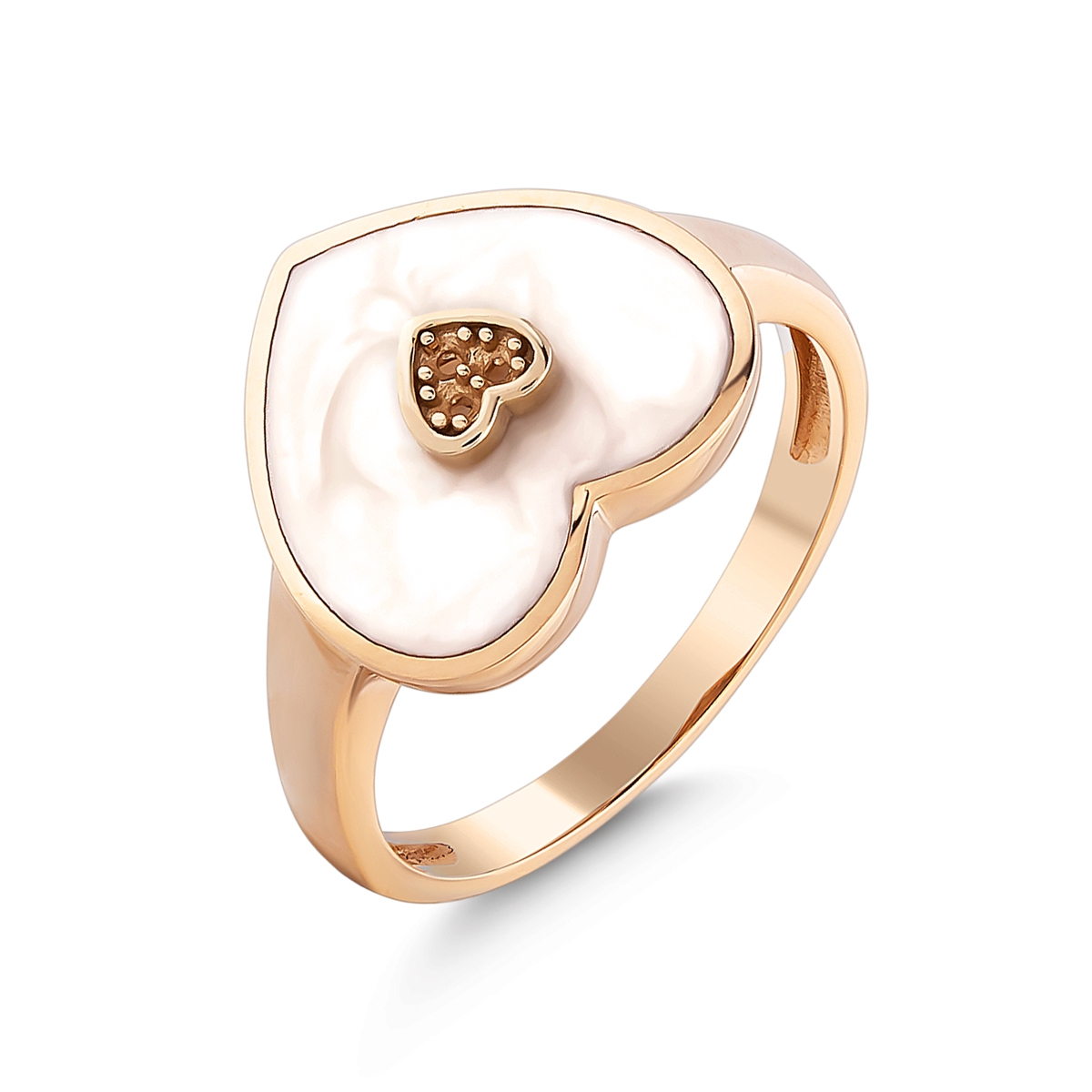 Gold Heart Ring