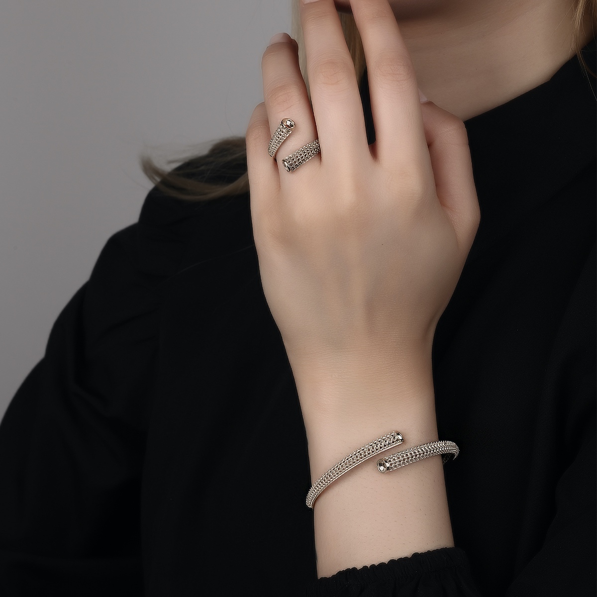 Gold Bangle Bracelet