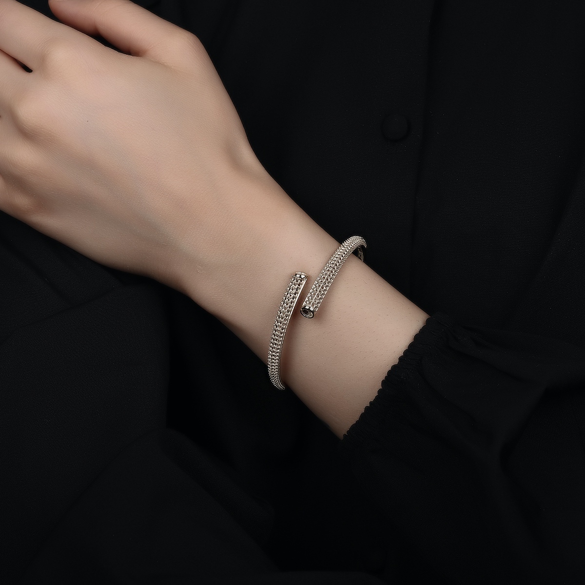 Gold Bangle Bracelet