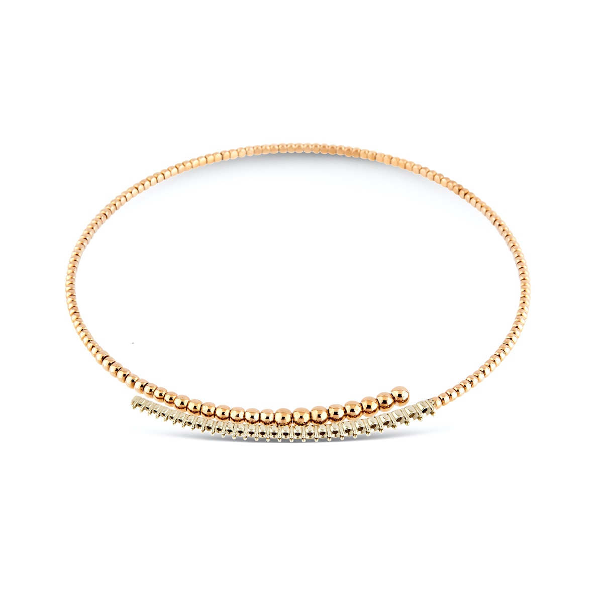 Elegant Gold Choker Necklace