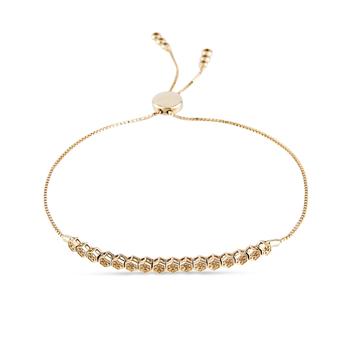 Gold Adjustable Mounting Bracelet
