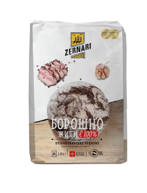 Борошно ZERNARI Житнє обдирне 40 кг