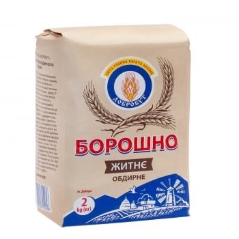 Борошно  Добробут  2 кг ЖИТНЄ 