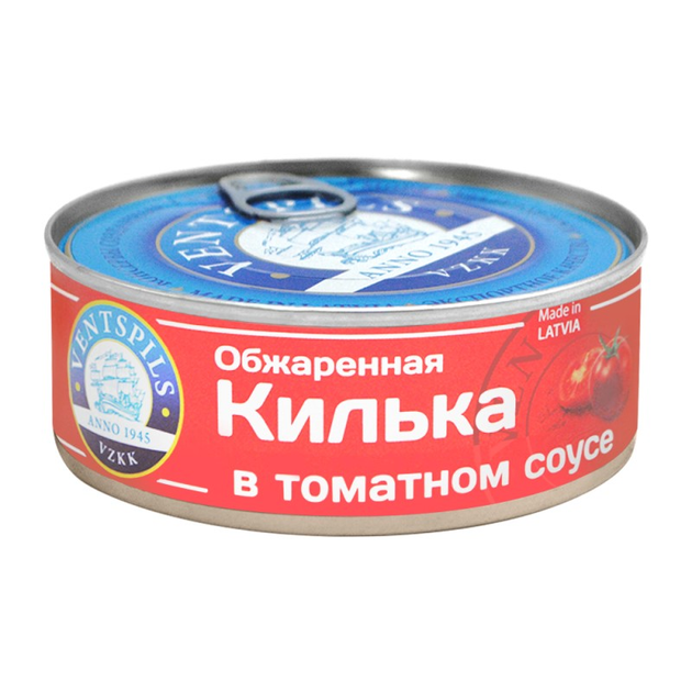 Консерва Кілька Вентспілс 240г 