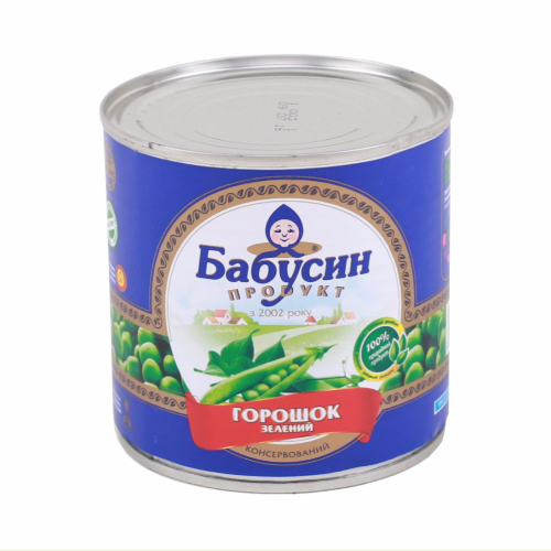 Горошок Бабусин продукт з/б  340г 