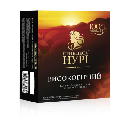 Чай Принцесса Нурі пакет 100*2 г  