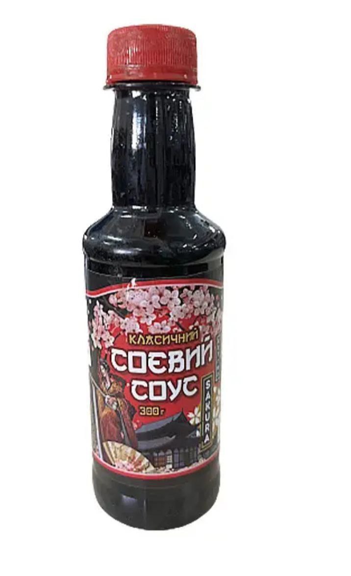 Соус СОЄВИЙ пластик 300 мл 