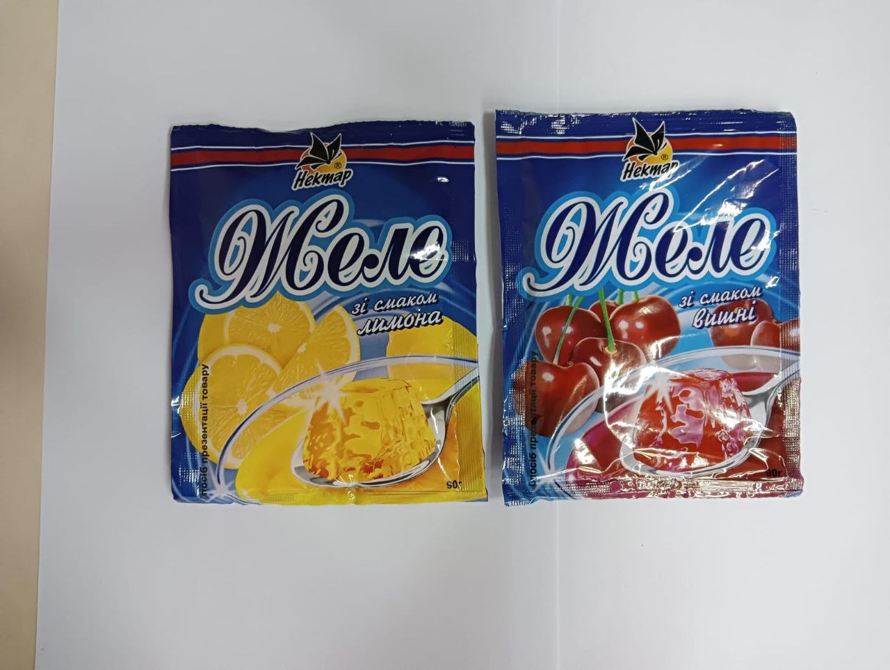 Желе в ассортименті  90г