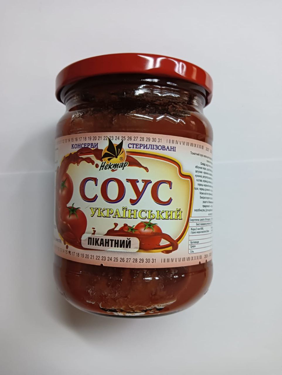 Соус  НЕКТАР  український 460 гр 