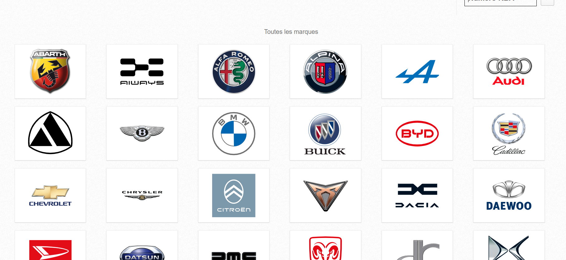 Collection of Car Brand Logos