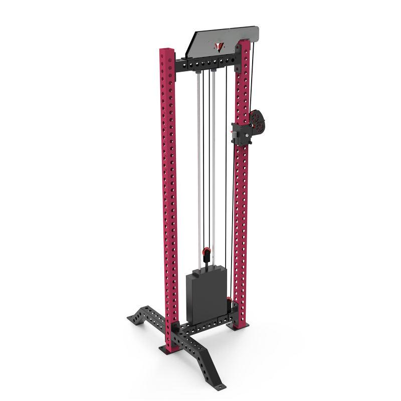 Single Pulley Pull-Down Cross Cable Crossover Machine