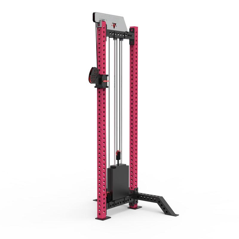 Single Pulley Pull-Down Cross Cable Crossover Machine