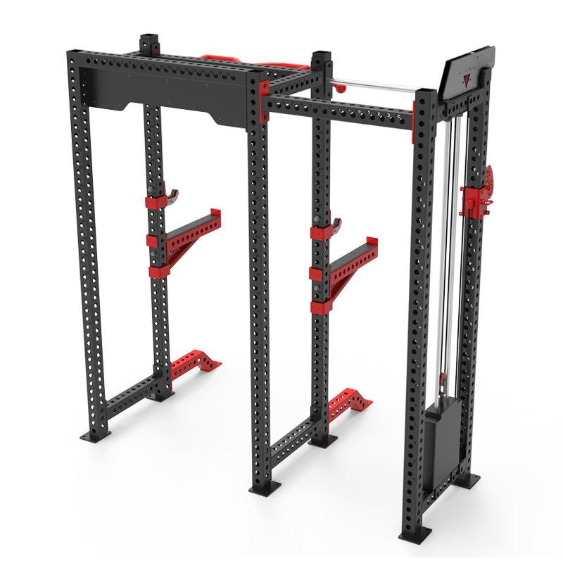 Half-Frame Cross-Cable Squat Rack 