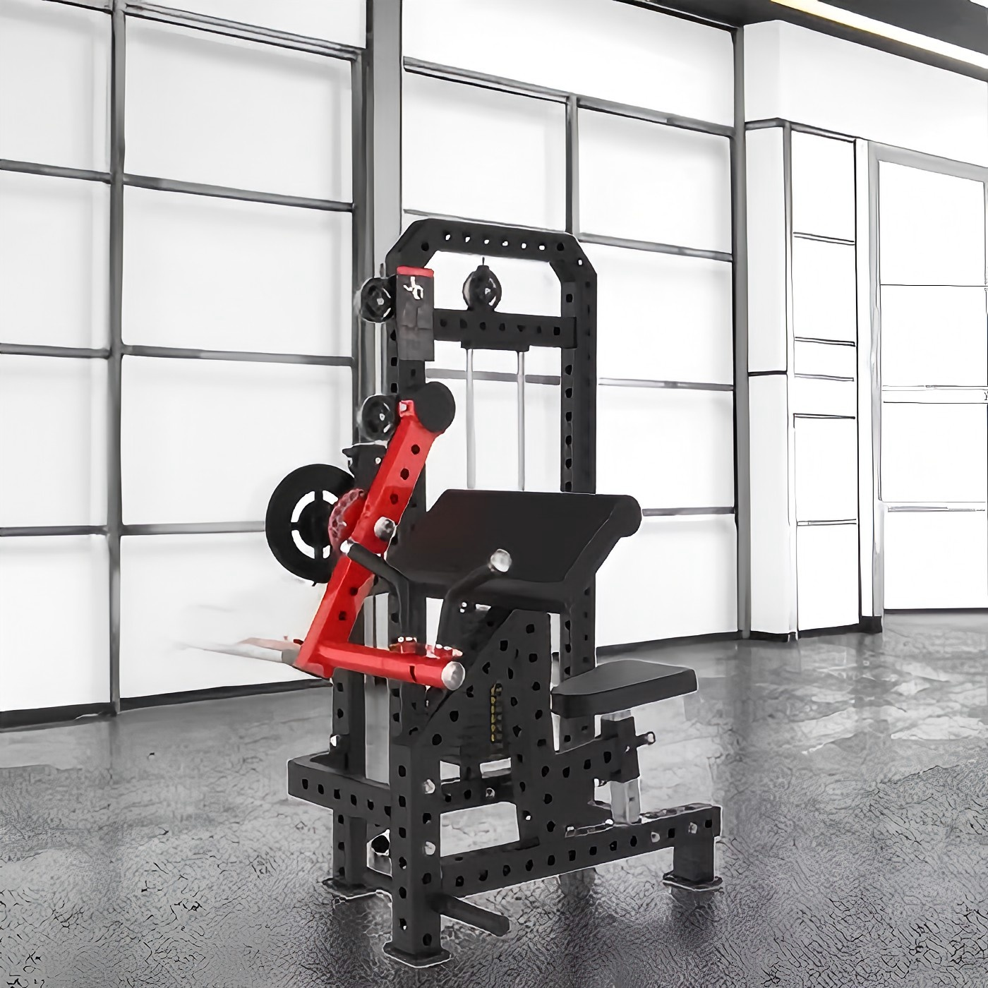 Tricep Muscle Trainer Commercial Adjustable Insert Weight Equipment