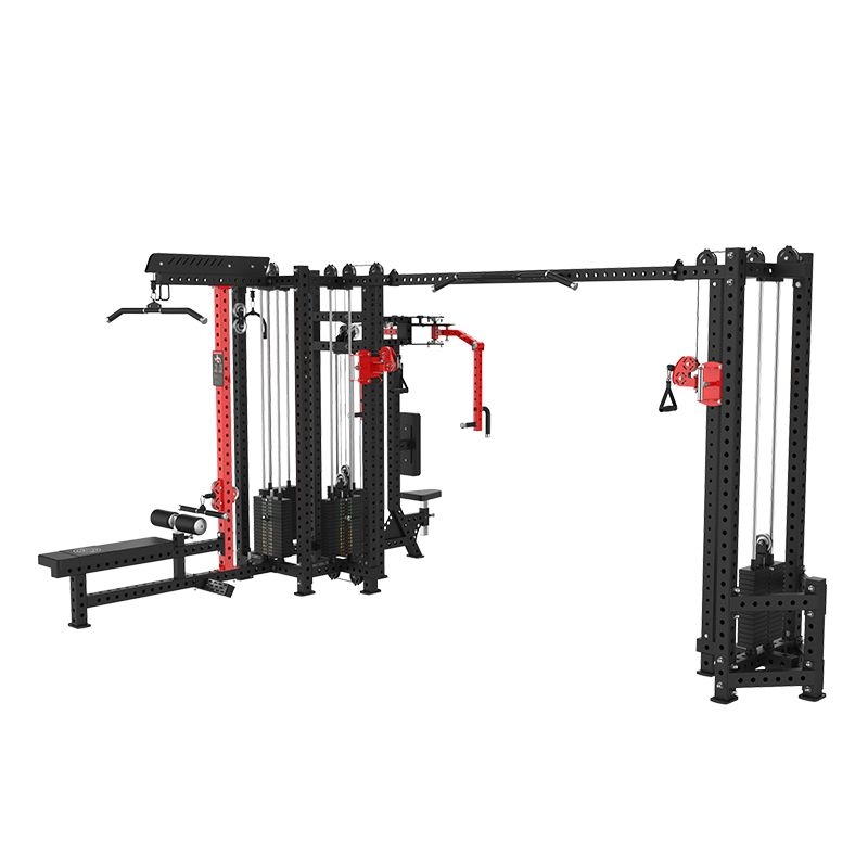 8 Station Multi Station Equipment Comprehensive Fitness Station