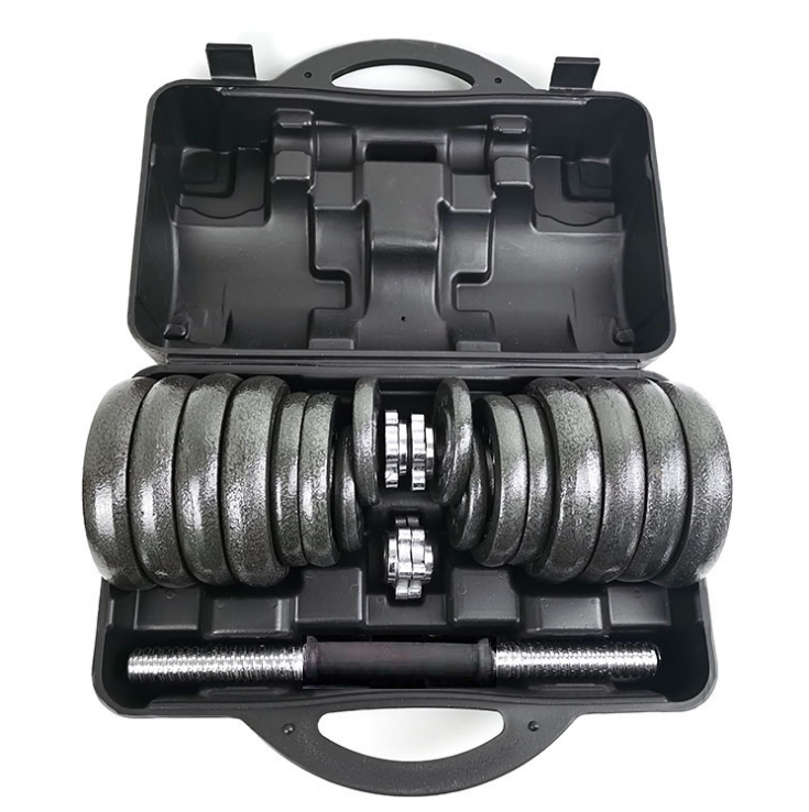 30kg Weight Lifting Dumbbells Round Paint Barbell Dumbbell Sales Adjustable Dumbbell Set