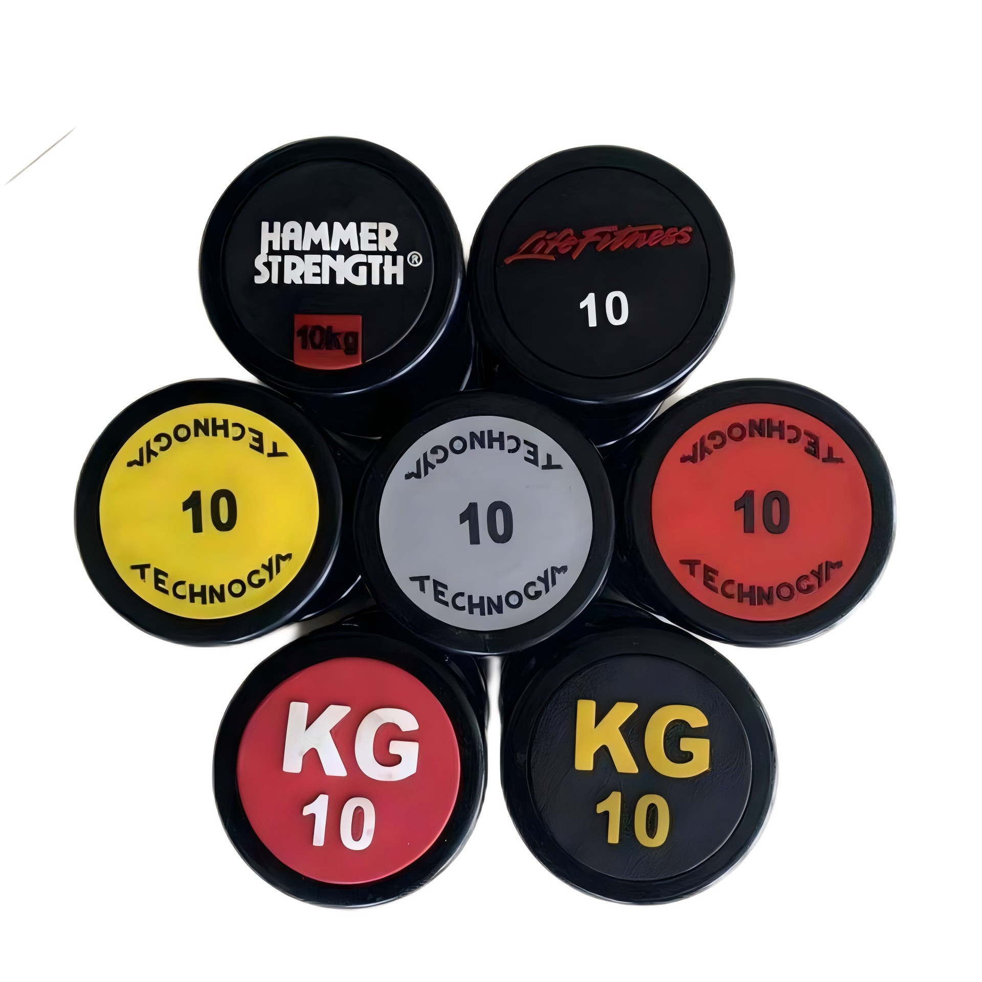 Customize Log Round Head TEC CPU Dumbbell in kg