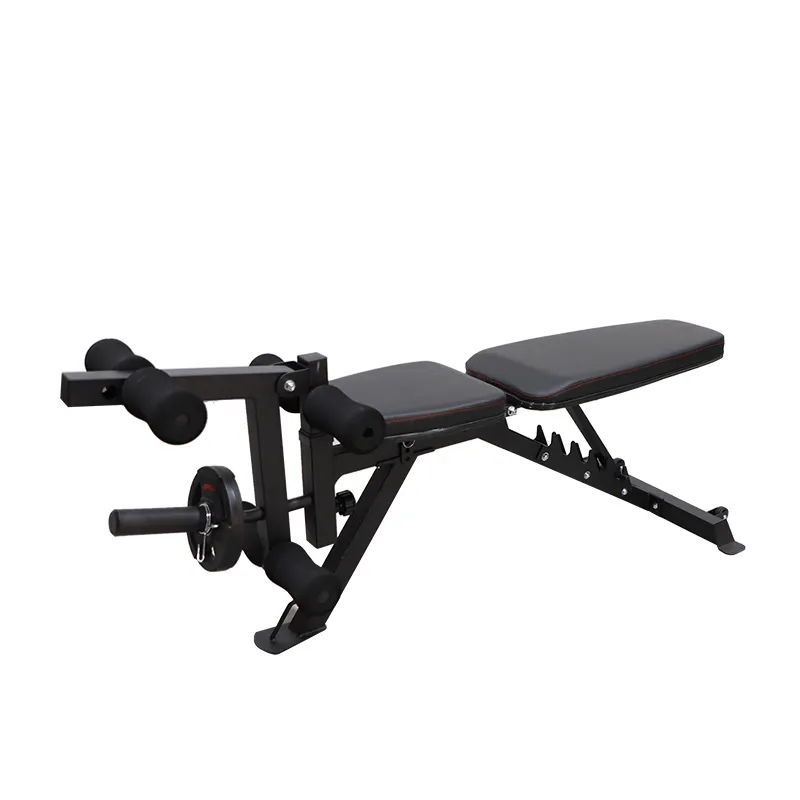 Adjustable Multifunction Weight Bench With Foot Pad Fitness Equipment Incline Decline Dumbbell Weight Lifting Bench