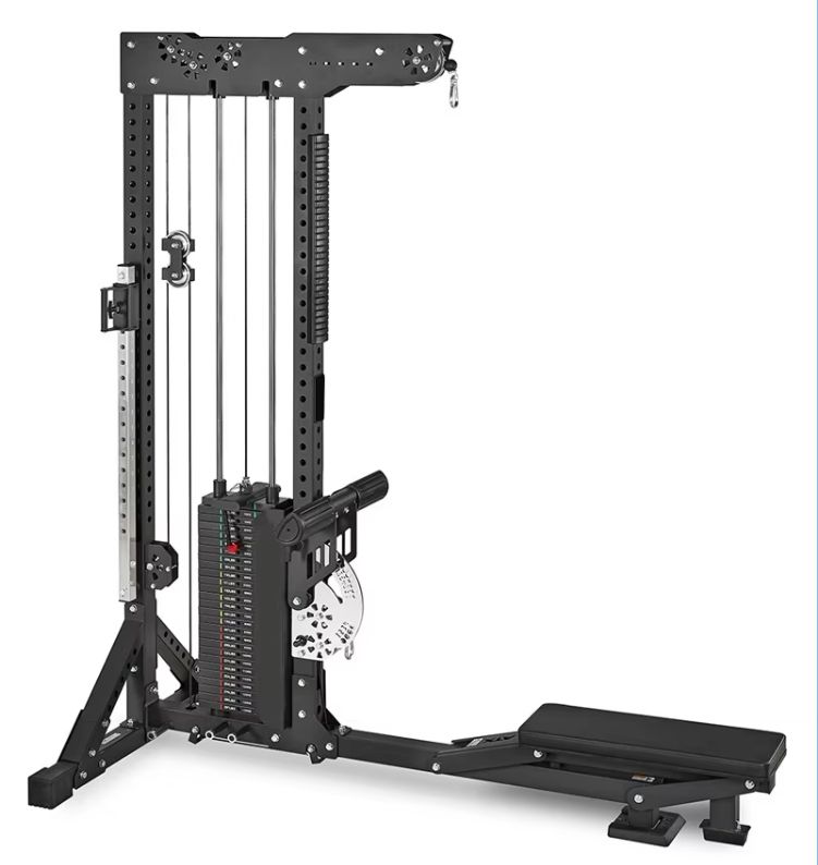 Commercial Lat Pull Down Low Rowing Machine for Muscle Training