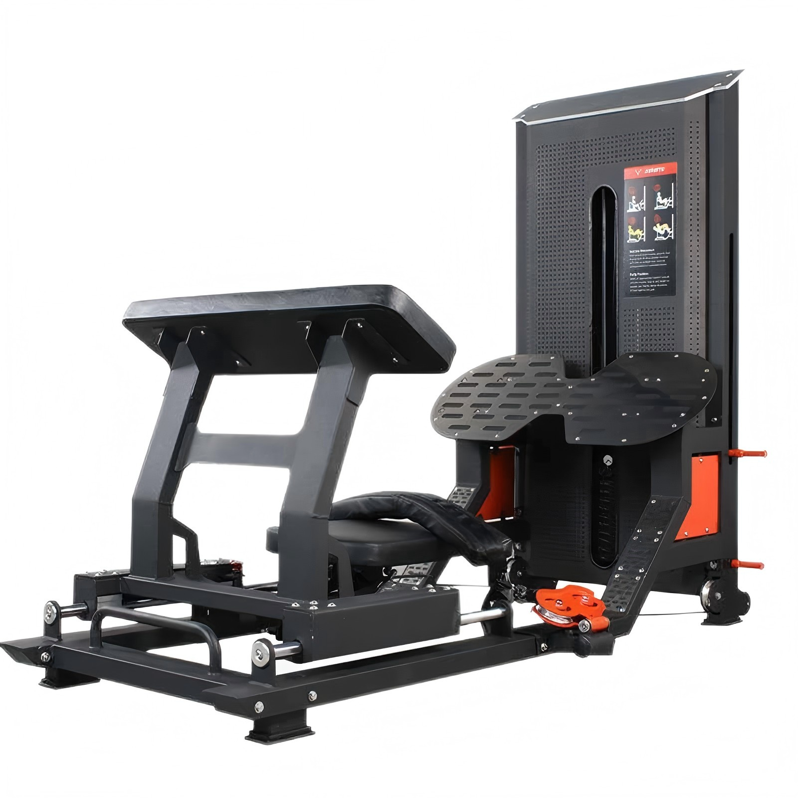 Matrix Fitness & Body Building Hip Exercise Machine Strength Training Hip Trainer Machine