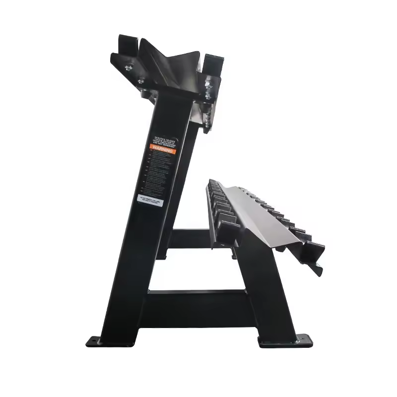 Ten Pairs Double Layer Dumbbell Storage Rack Dumbbell Stand Gym Equipment