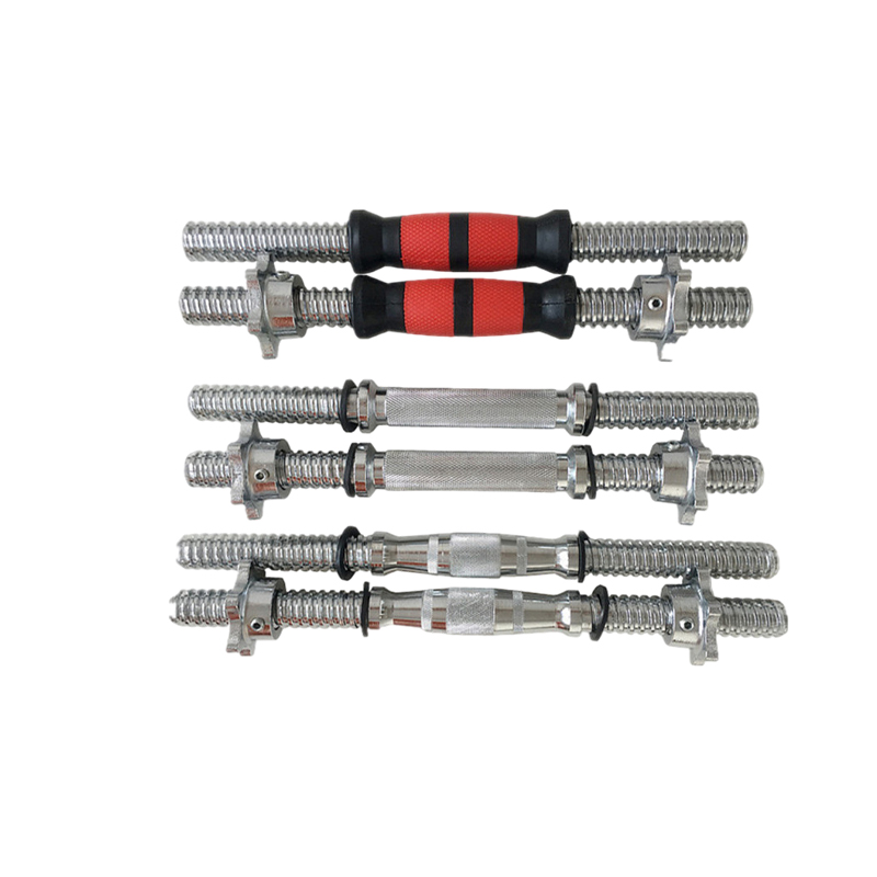Power Training Gym Equipment High Quality Chromed Steel Dumbbell Handle Free Weights Dumbbell Bar