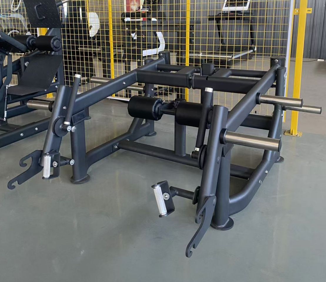 Strength Training Gym Equipment Standing Multi-function Glute Builder Deadlift Shrug Squat Lunge Machine