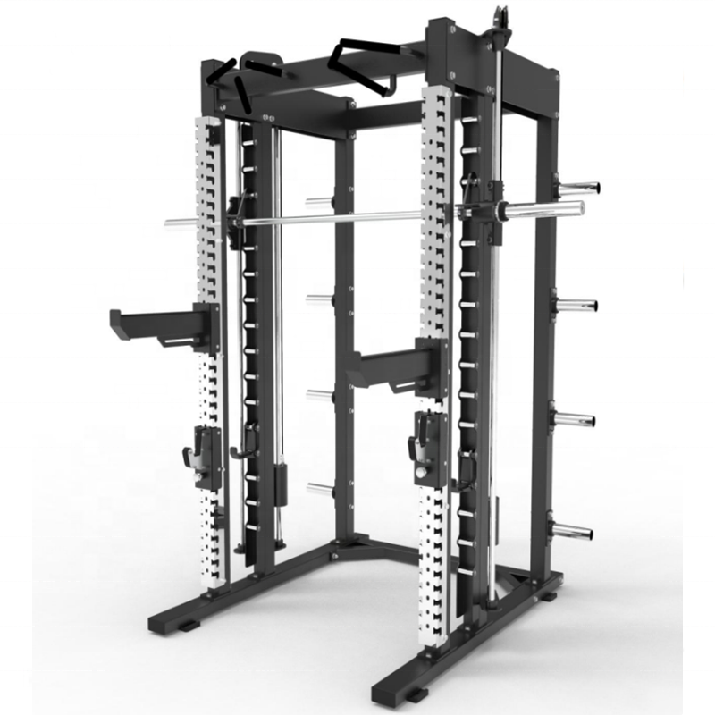Gym Exercise Fitness Equipment Multi-Function Combiner Bench Power Cage Squat Press Rack