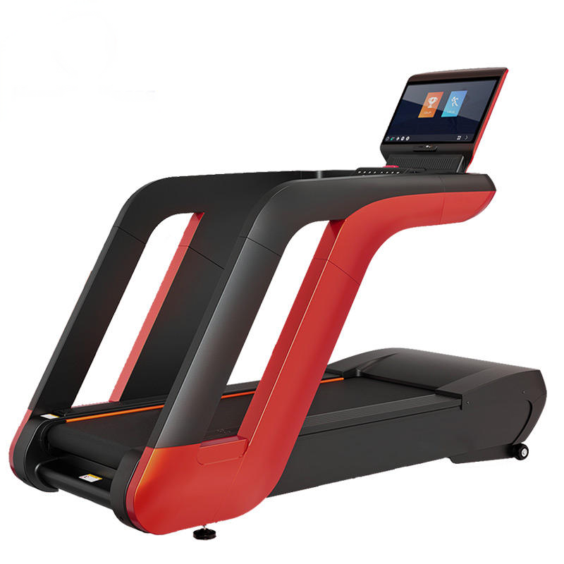 Gym Fitness Equipment Cardio Exercise Walking Pad Electric Running Commercial Motorized Treadmill Machine With LCD Screen