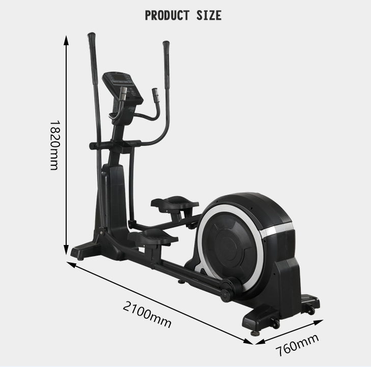 Commercial Elliptical Trainers Fitness Sports Equipment Magnetic Exercise Bike Machine