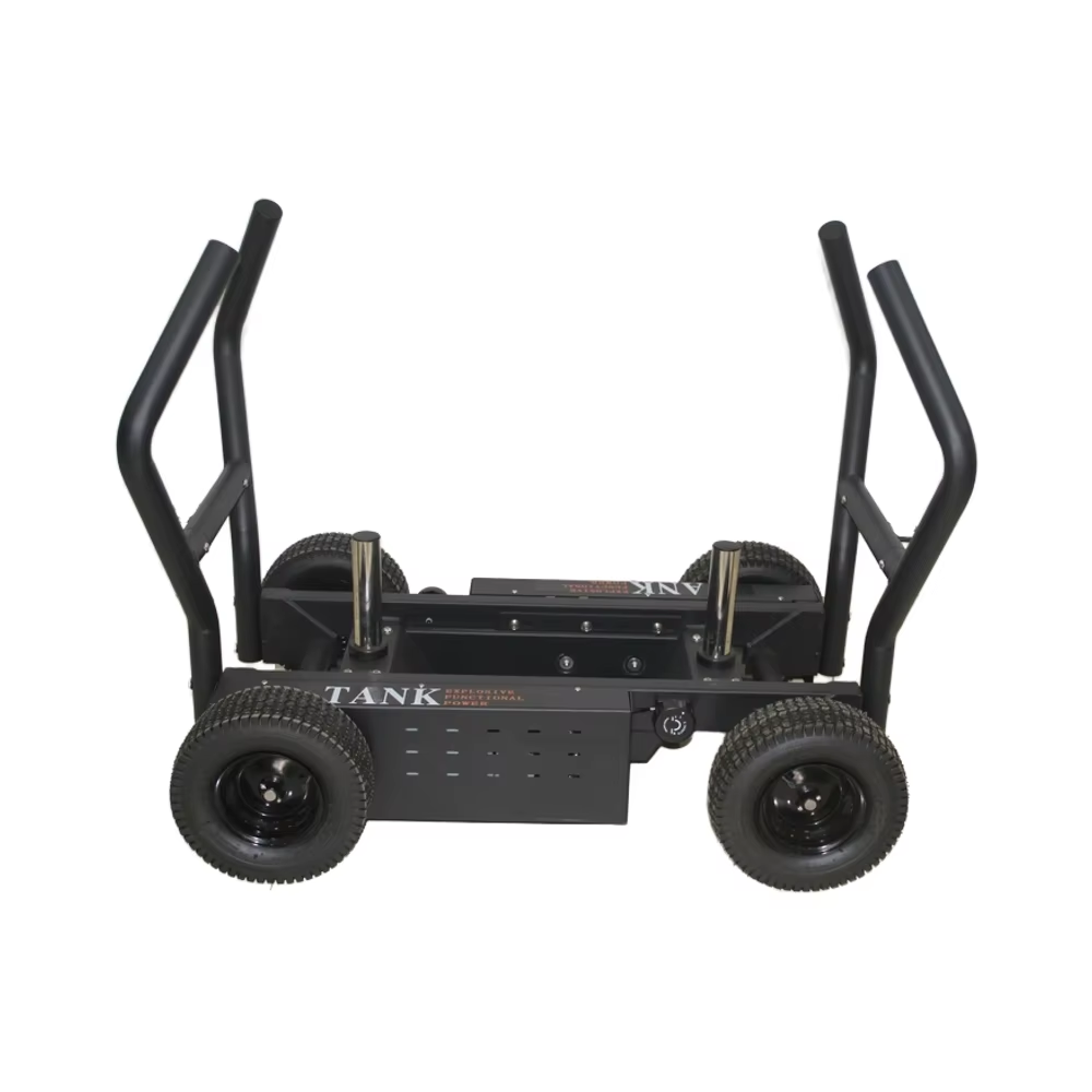 New Design Push Sled with Wheels Tank Factory Supply Tank Power Sled for Gym Excellent Fitness Tank Weighted Sled