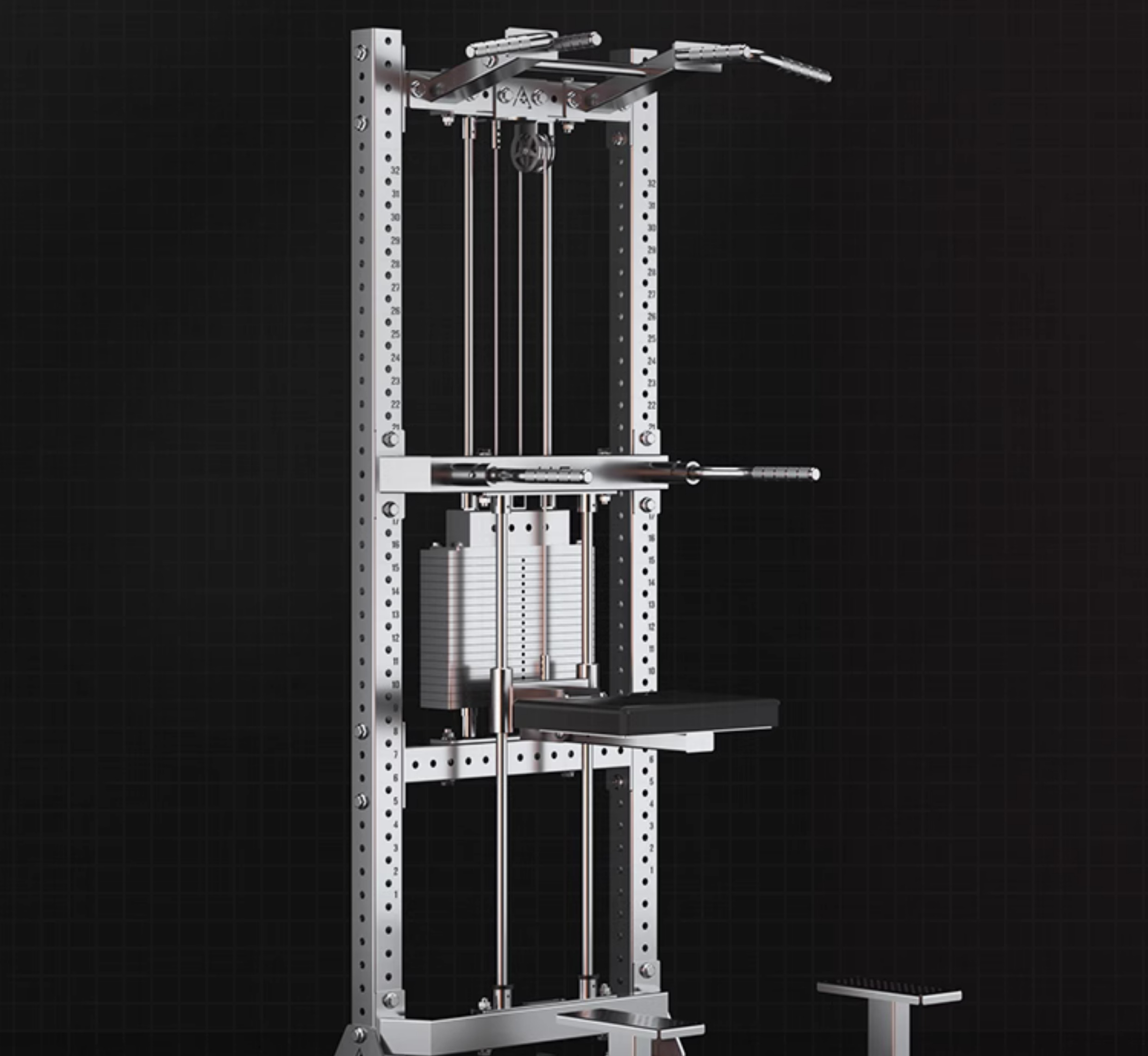 304 Stainless Steel Auxiliary Pull-up Machine for Commercial and Home Use, Multi-functional Indoor Gym Comprehensive Training
