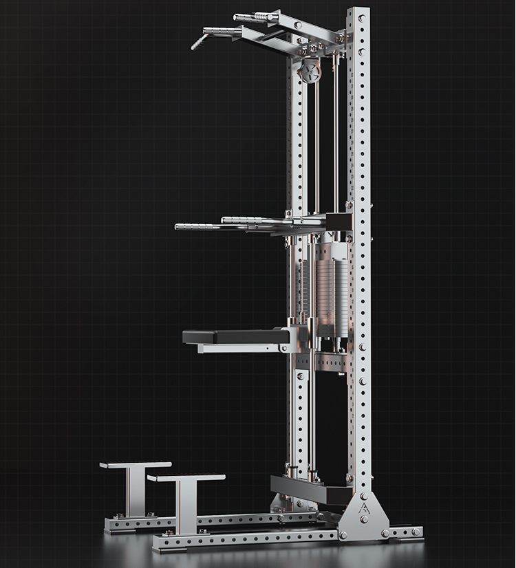304 Stainless Steel Auxiliary Pull-up Machine for Commercial and Home Use, Multi-functional Indoor Gym Comprehensive Training