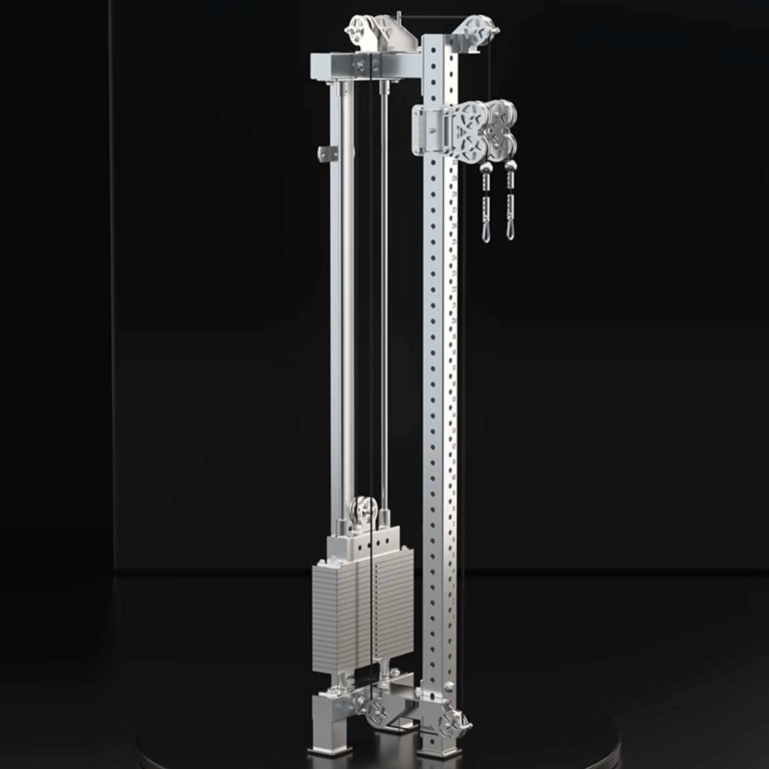 304 Stainless steel wall-mounted high-position low-pull flybird trainer, low-pull rowing comprehensive resistance trainer