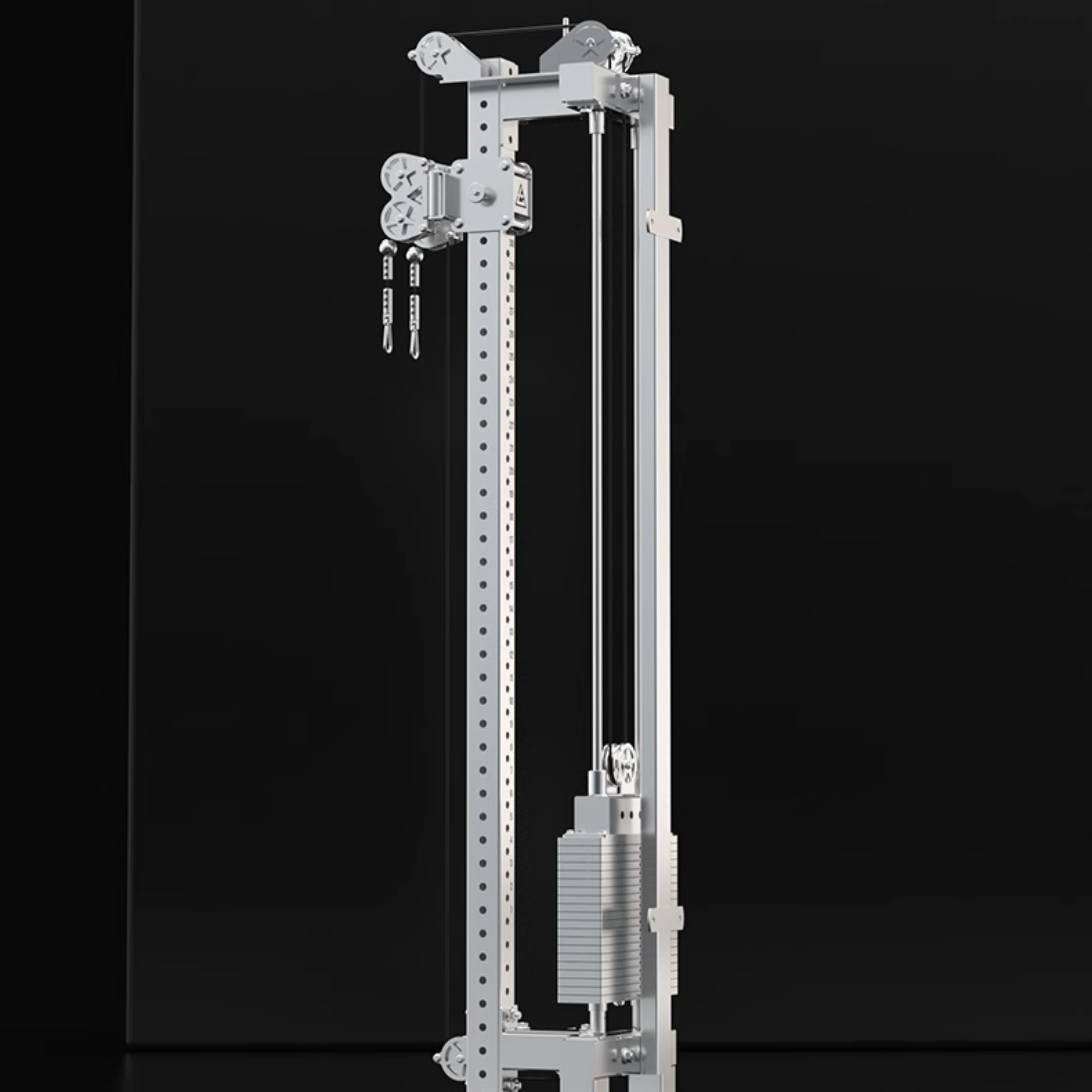 304 Stainless steel wall-mounted high-position low-pull flybird trainer, low-pull rowing comprehensive resistance trainer