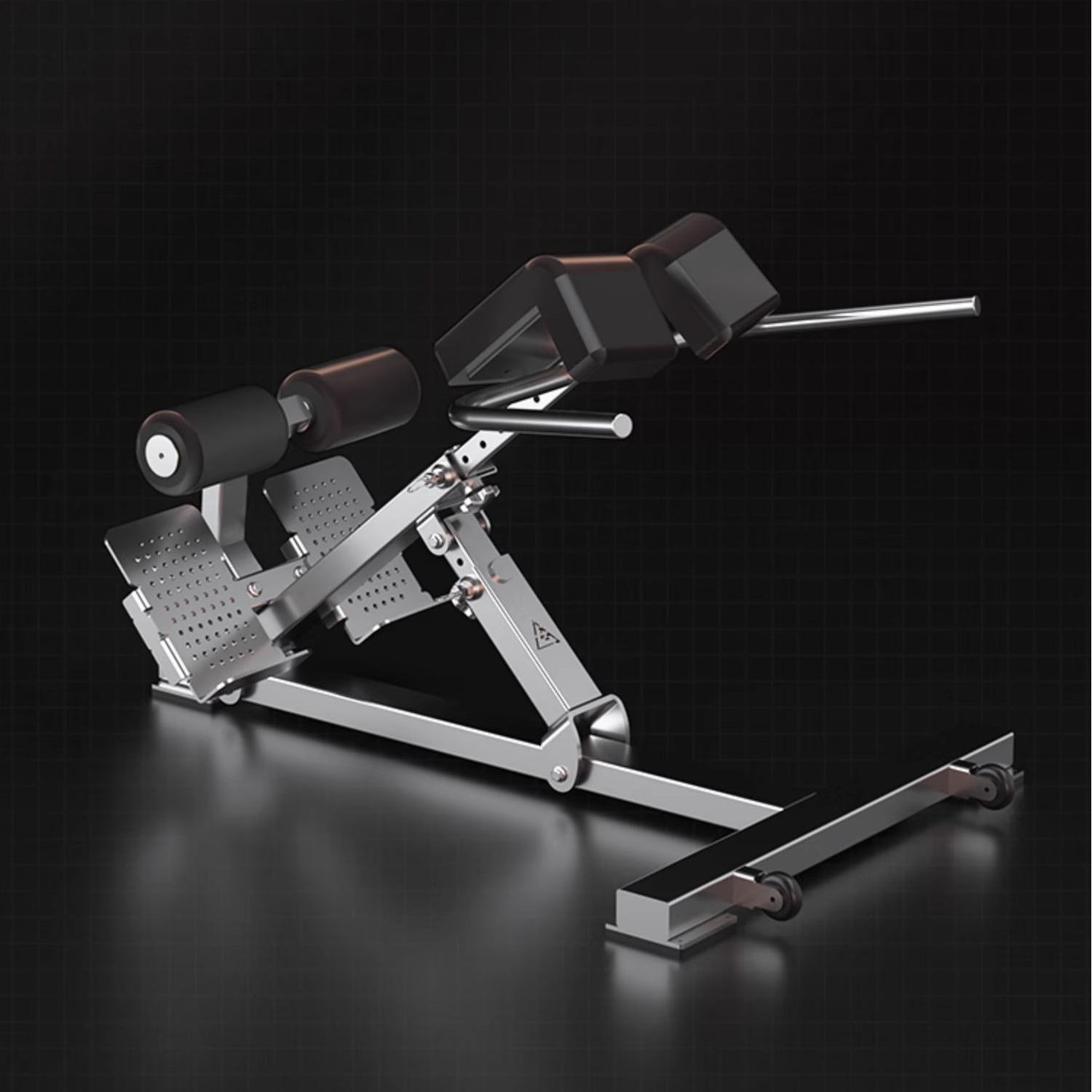 304 Stainless steel Roman chair goat back bench fitness chair commercial professional waist abdominal muscle back muscle trainer