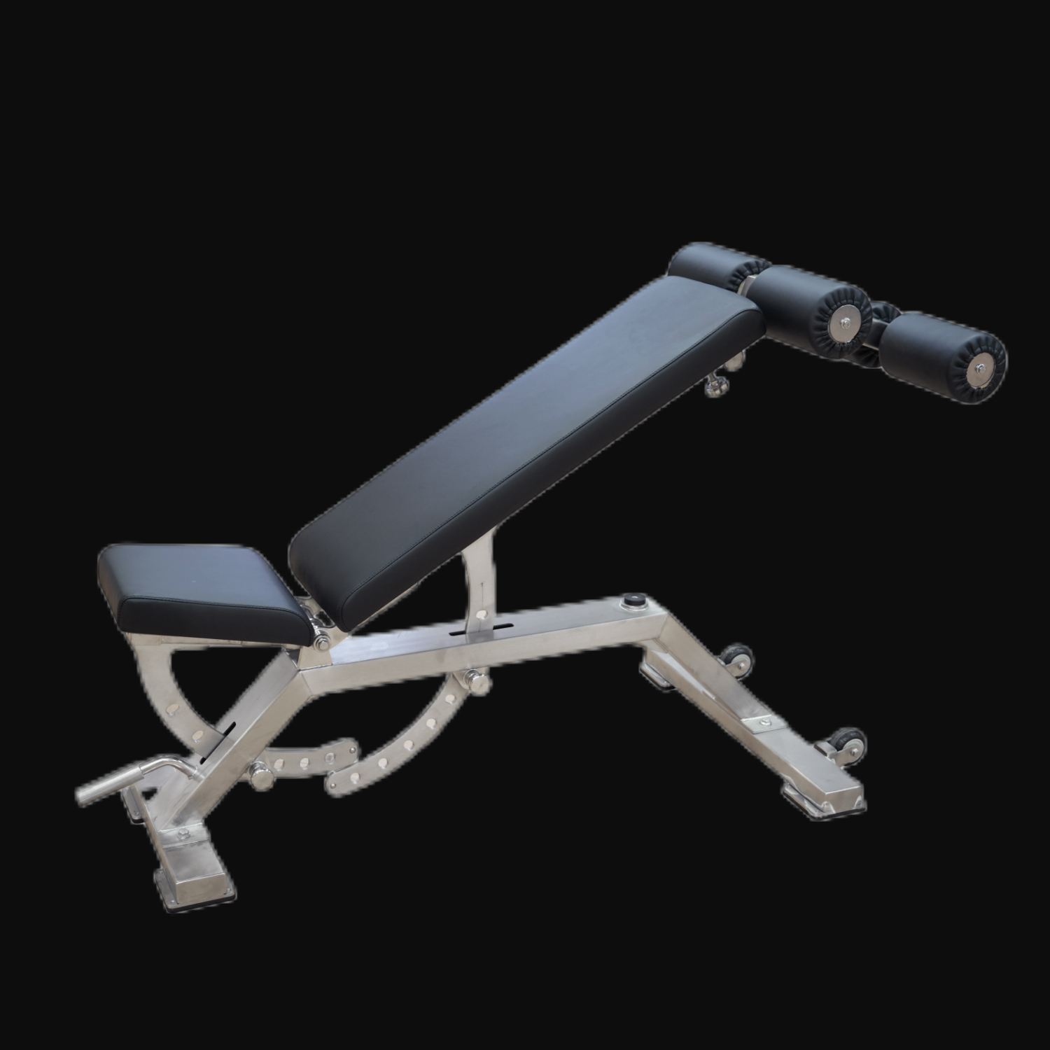 304 Stainless steel multifunctional dumbbell bench incline bench press bench abdominal training chair waist abdominal training bench bench press