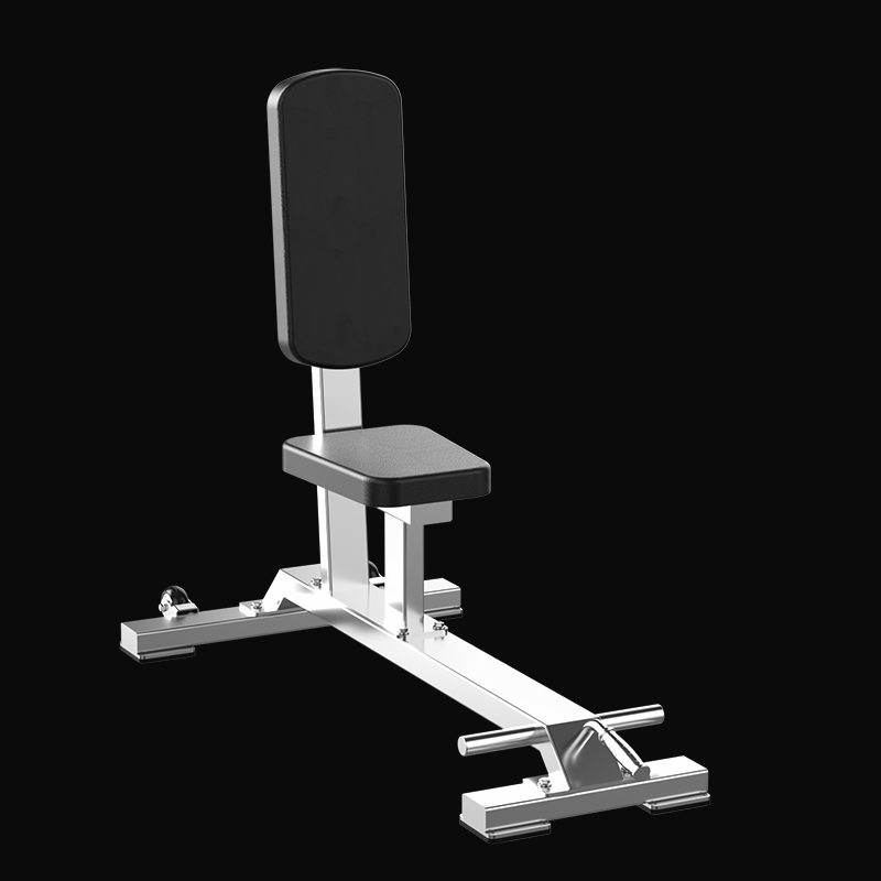 304 Stainless steel dumbbell flat bench, commercial fitness flat bench for bench press and fly exercises, home-use flat bench at 85 degrees.
