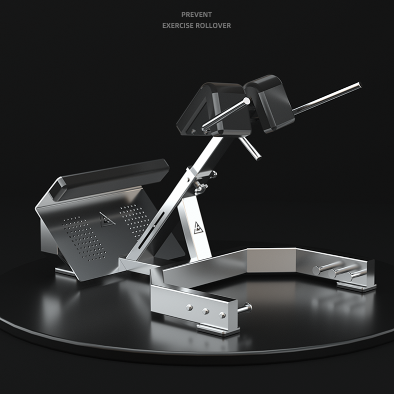 304 Stainless steel Roman chair for home use, adjustable waist and back abdominal muscle multi-functional trainer