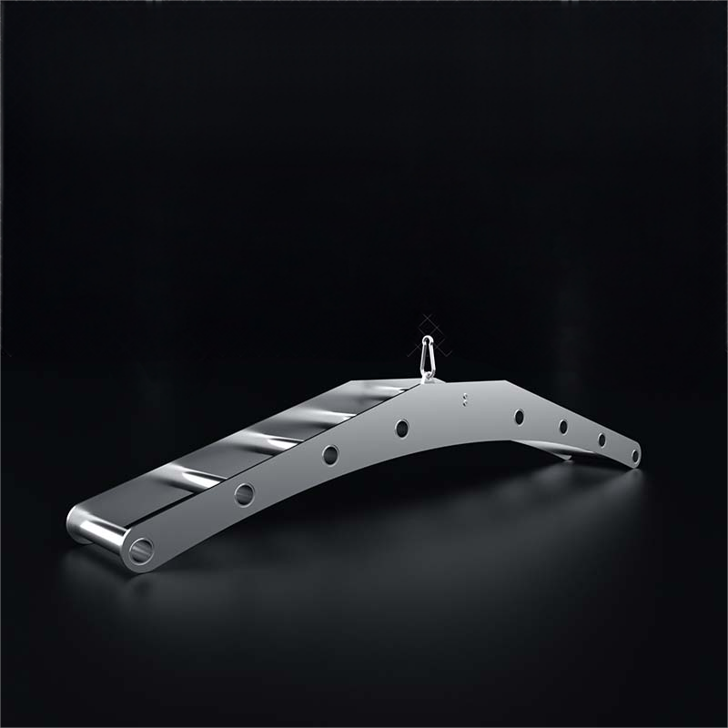 304 Stainless steel multi-position pull-down rack back handle fitness rowing biceps triceps pull bar